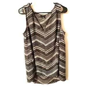 Cute blue grey Torrid size 00 tank top